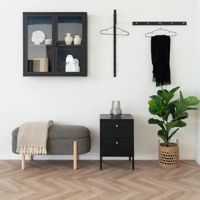 Productafbeelding van House Nordic Opbergbankje Branca Polyester Bruin