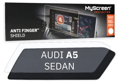 Produktbild von Autofolie für das Bedienfeld, MyScreen Anti Finger Shield für Audi A5 III (2024-2026), matt