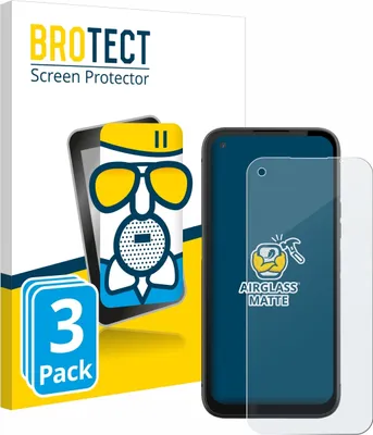 Produktbild von 3x BROTECT Entspiegelungs Schutzglas für Gigaset GX6 Schutzfolie Panzer Folie Glas Display Schutz matt