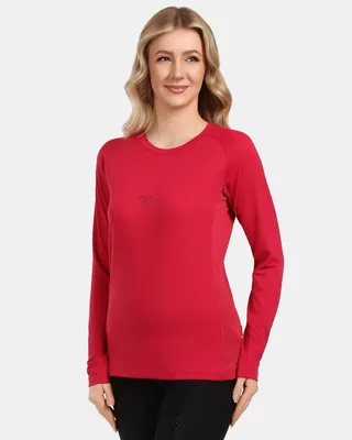 Produktbild von Damen-Funktions-Langarmshirt Kilpi SPOLETO-W, ROSA, Größe 34