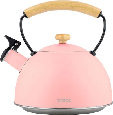 Zdjęcie produktu dla Briebe 00447, 2,3 l, Różowy, Czarny, Drewno, Stal nierdzewna, Stal nierdzewna, Drewno, Ręczny