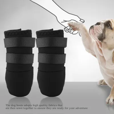 Produktbild von Hundestiefel,Hundeschuhe,Anti-Rutsch-Hundestiefel,Verstellbare Hundestiefel,Verstellbare Hundestiefel,Welpenhundestiefel