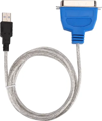 Zdjęcie produktu dla Adapter kabla USB do drukarki 1284, standardowy interfejs CN36 do połączenia równoległego