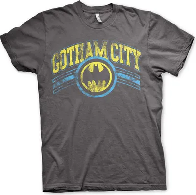 Produktbild von Gotham City T-Shirt - Small - Dark-Grey