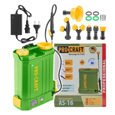 Obrázek produktu pro Aku postřikovač Procraft AS-16