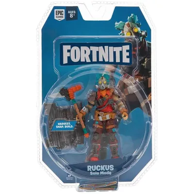 Produktbild von Jazwares FNT0102 - Fortnite - Sammelfigur, 10 cm, Solo Mode, Ruckus