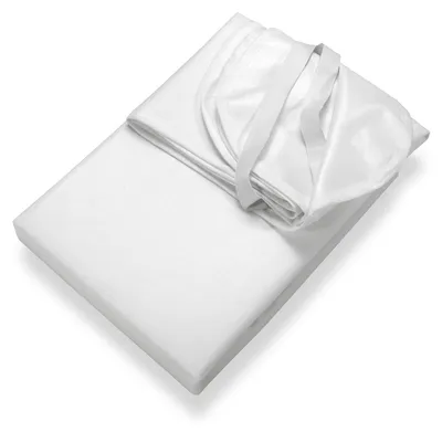 Molton Matratzenschoner 140x200 cm, wasserdicht, Baumwolle, weiß