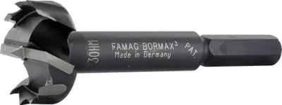 Produktbild von Famag Forstnerbohrer Bormax HM Durchmesser 40 / Länge 90mm mit Zentrierspitze - 1663040