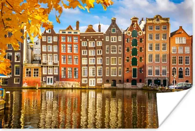 Produktbild von MuchoWow® Poster Architektur - Aufschwung - Amsterdam 180x120 cm - Fotoplakat