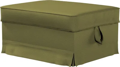 Produktbild von Dekoria Bezug für Ektorp Bromma Hocker, olivgrün, Husse, Ektorp Bromma
