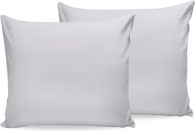 Produktbild von L'Essentiel Linge de Maison, White, Kissenbezug-Set (2 Stück) (EU) (IT), Weiß, 100 % BAUMWOLLE RANFORCE, 50 x 80 cm