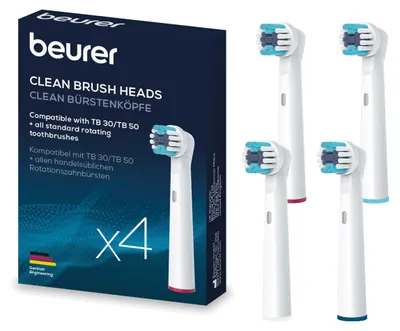 Productafbeelding van beurer 10156 4 beurer Clean Zahnbürstenaufsätze