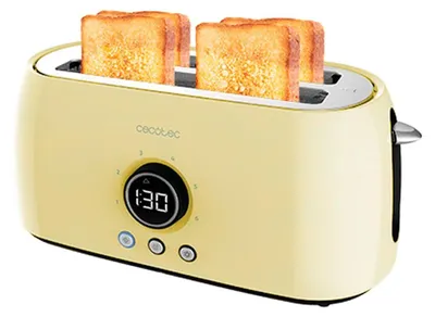Produktbild von CECOTEC 03110 - Digitaler Vertikaltoaster Classictoast 15000 Yellow Extra Double