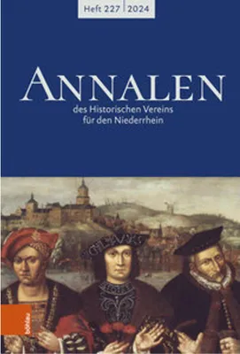 Image de Annalen des Historischen Vereins für den Niederrhein 227 (2024)