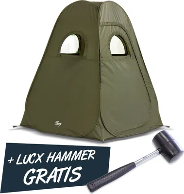 Produktbild von Lucx Pop-Up Zelt – kompaktes Jägerzelt für Angler & Jäger, sekundenschneller Aufbau, wasserdicht & leicht, inkl. Tragetasche