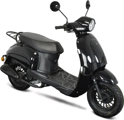 Produktbild von Motorroller Massimo 50ccm 25 km/h Euro 5, schwarz GT Union