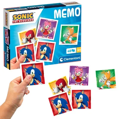 Obrázok produktu pre Clementoni Memo Sonic, Kartová hra, Pamäť, 4 rok / roky