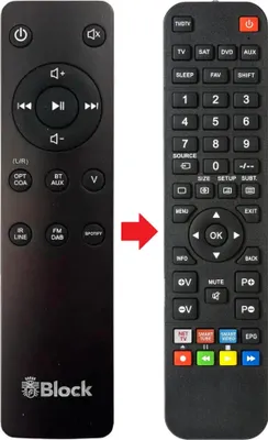 Produktbild von Fernbedienung geeignet für AUDIOBLOCK XB100V