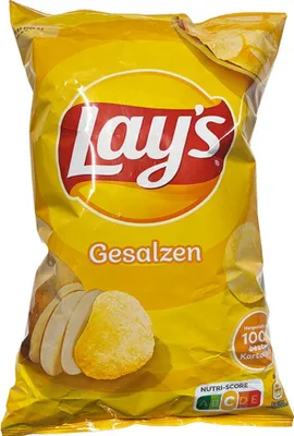 Produktbild von Lay's Gesalzene Kartoffelchips 150g Beutel