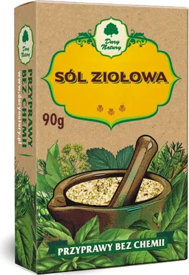 Zdjęcie produktu dla Sól ziołowa 90g - Dary Natury DARY NATURY