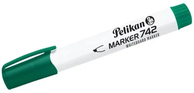 Immagine prodotto di Pelikan 818049 Marcatore per lavagna bianca Pelikan 742, punta a cuneo, verde