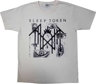 Produktbild von Sleep Token - T-Shirt für Herren/Damen Uni RO10846 (XL) (Natürlich)