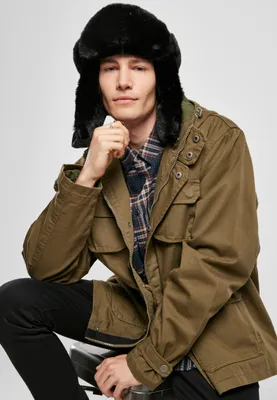 Immagine prodotto di Urban Classics TB3870 | Nylon Trapper Hat Taglia unica - Colore: Nero - Taglia: Taglia unica