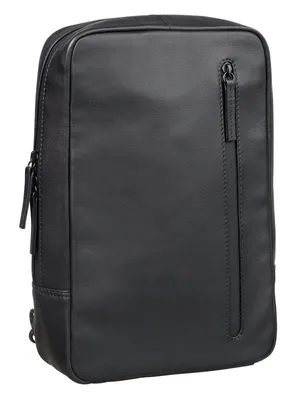 Produktbild von LEONHARD HEYDEN Leder Umhängetasche Sling Bag Den Haag Crossbag Black schwarz