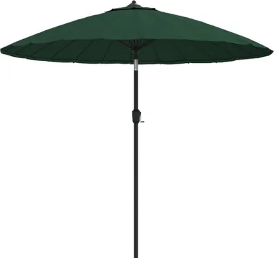 Produktbild von vidaXL Sonnenschirm mit Aluminium-Mast 270 cm Grün