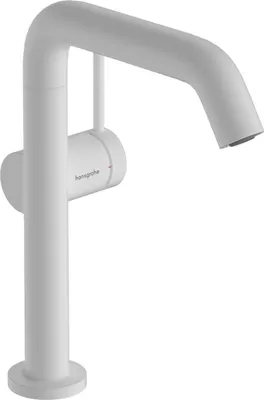 Obrázek produktu pro Jednopáková umyvadlová baterie Tecturis S Fine CooStart Outl 154mm w PO matná bílá matná bílá