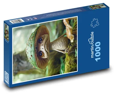 Zdjęcie produktu dla Puzzle 1000 Urocza muchomorka w lesie - martinpuzzle