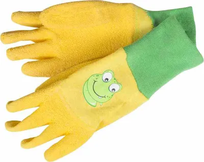 Produktbild von Kinderhandschuh Froggy, Größe 5 Material: Baumwolle und Latex
