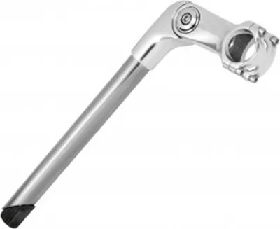 Immagine prodotto di ergotec 33388001 1-1/8 attacco manubrio Octopus 2 Tube, stelo: 300 mm, lunghezza: 90 mm, manubrio: 31,8 mm, acciaio inox/alluminio, SL4, argento/argento