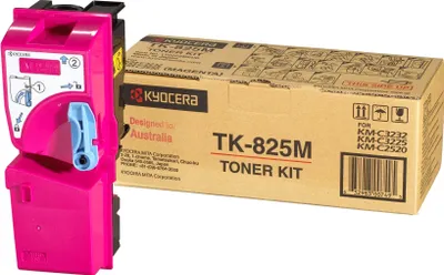 Image de KYOCERA TK-825M, 7000 pages, magenta, 1 pièce(s)