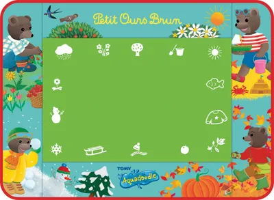 Productafbeelding van AQUADOODLE Aquadoodle - Wanddecoratie, bruin