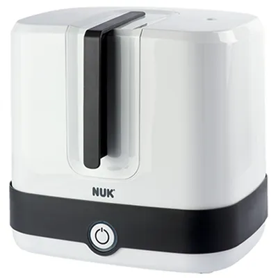 Produktbild von NUK 10251013 Vario Express Flaschensterilisator | Sterilisiert bis zu 6 Babyflaschen und Zubehör in 6 Minuten | Automatische Abschaltung | Kompaktes Design
