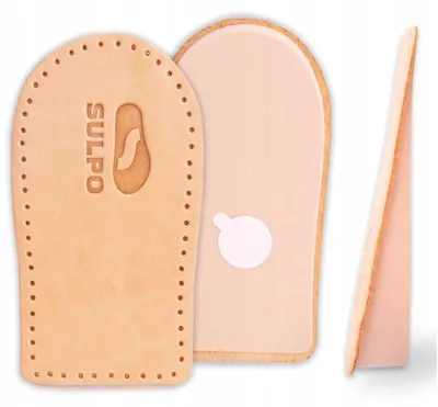 Produktbild von Sulpo Leder-Einlegesohlen zur Höhenanpassung 20mm Größe 35-37