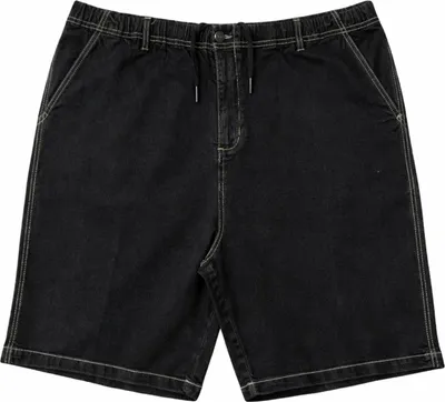 Produktbild von Herren Übergröße Jeans Bermudas Shorts Plus Size Große Größen  Schwarz 3XL (117)