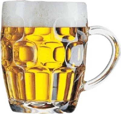 Produktbild von Bierkrug, Bierglas, vollfarbig, zum Aufbügeln, klein