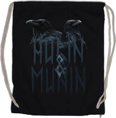 Produktbild von Urban Backwoods Hugin and Munin V, Turnbeutel, Farbe: Schwarz