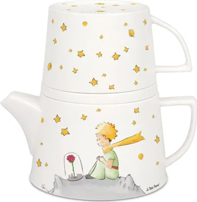 Image de Könitz Ensemble de théières Tea for me - Le petit prince, théière avec tasse et couvercle, Bone China, 395 ml, 11 5 976 2630