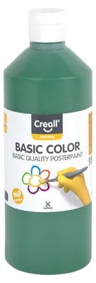 Image de Peinture scolaire Creall Vert foncé - 500 ml
