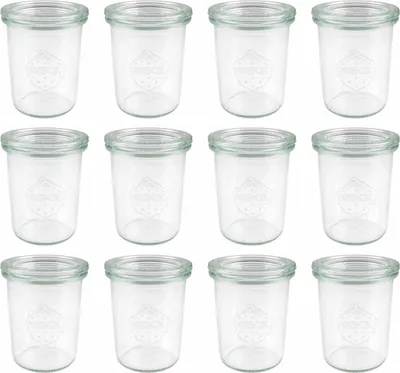 Immagine prodotto di WECK 760- Mini tumbler 160ml 760, senza anelli e clip, trasparenti (confezione da 12)