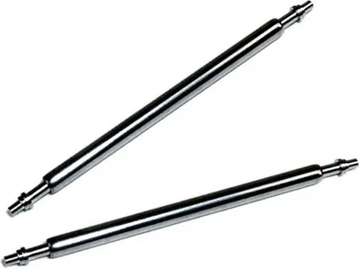Produktbild von Minott > 2x Federstege Edelstahl silberfarben > Stifte Ø 1,8 mm , Stegbreite:28mm