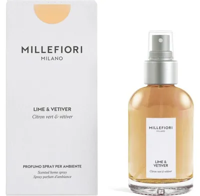 Immagine prodotto di Spray per ambienti Millefiori Milano, profumo Lime & Vetiver