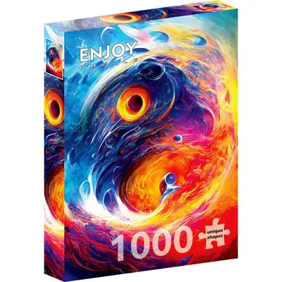 Obrázok produktu pre Puzzle 1000 dielov Enjoy – Yin Yang Redux