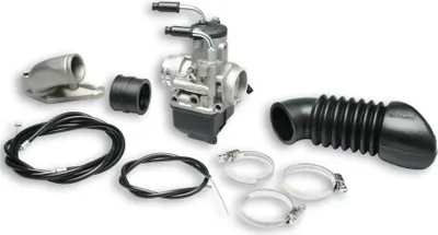 Immagine prodotto di Kit carburatore Malossi 30 B, compatibile con Vespa PX 200 E, con collettore di aspirazione