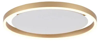 Obrázok produktu pre Stropné svietidlo LED, matná mosadz, stmievateľné, D 39,3 cm