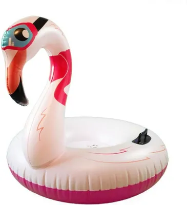 Produktbild von Habarri | Aufblasbare Schlitten - PVC - 60 kg Belastbarkeit - Flaming - Idealer Winterspaß für Kinder