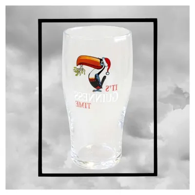 Produktbild von Guinness Weihnachtstukan Glas, 1 Pint